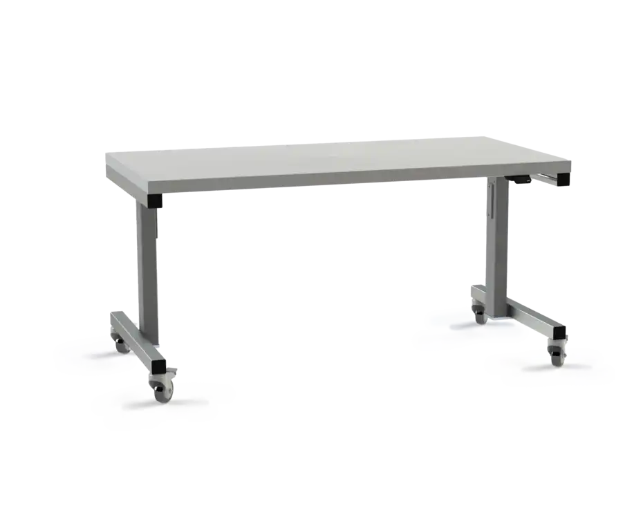 Højdejusterbart arbejdsbord