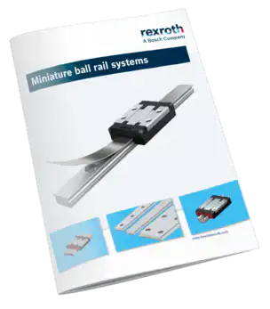 Bosch Rexroth Miniature ball rail systems
