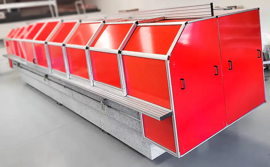 Projekt med aluminiumsprofiler