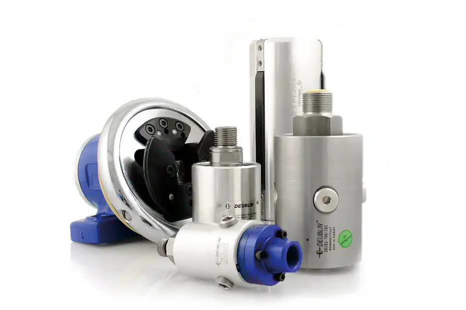 Rotating unions and safety chucks